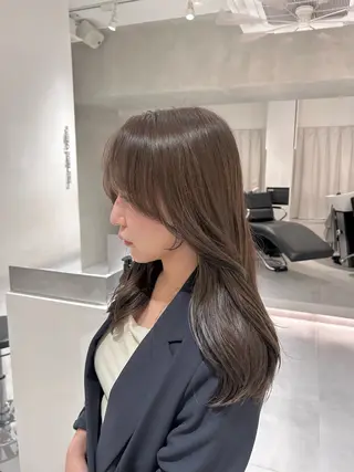 ロング カラー 🪞透けhair 🪞honokaのヘアスタイル