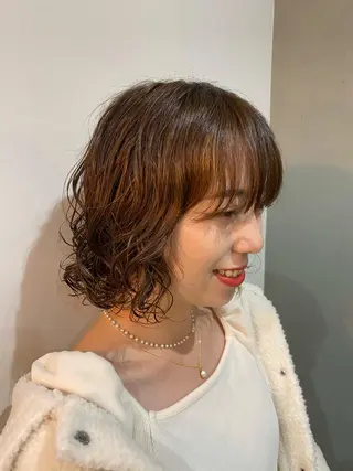 パーマ コタ コットのヘアスタイル