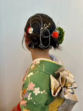 ミディアム ヘアアレンジ 似合わせ⌇お洒落 カット⌇平野あみのヘアスタイル