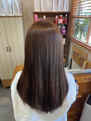 カラー 🪻二宮俊カットモデ ル縮毛矯正募集🪻のヘアスタイル