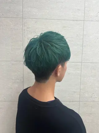 ショート カラー メンズ E:terne大宮店 ディレクター豊島穂希のヘアスタイル