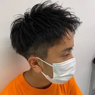 ショート カラー ヘアアレンジ メンズ 🌈トレンドヘア 🌈WATARU🌈のヘアスタイル