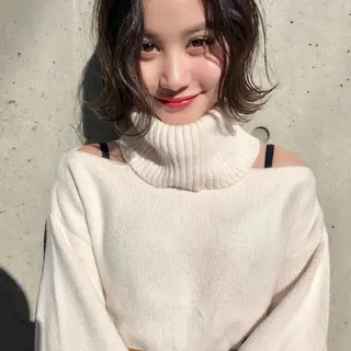 ショート カラー 韓国風×透明感カラー 髪質改善オタベシンヤのヘアスタイル