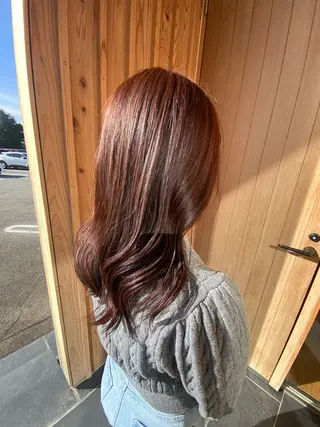 セミロング カラー wakana / くびれカットのヘアスタイル