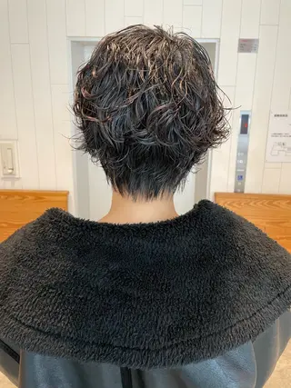 ショート パーマ パーマ/パーマ落とし 【Kouta】のヘアスタイル