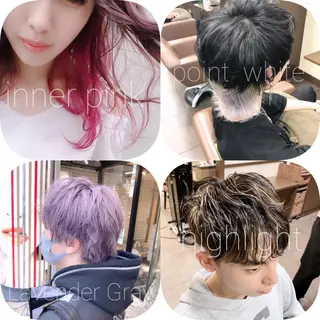 カラー パーマ メンズ 🌟東銀座マンツーマ ン🌟タカナシのヘアスタイル