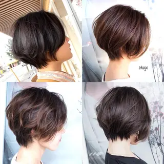 ショート 林 瑞起のヘアスタイル