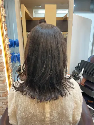 ミディアム 新籾 尚哉のヘアスタイル