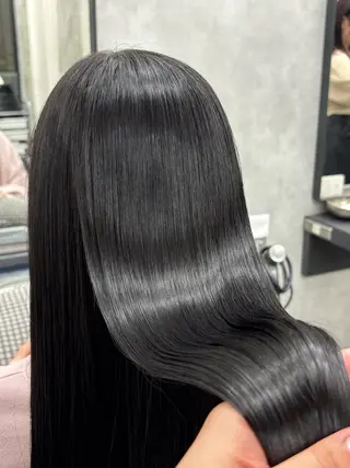 ロング カラー すぐ巻ける縮毛矯正 🍀勝倉　麗のヘアスタイル