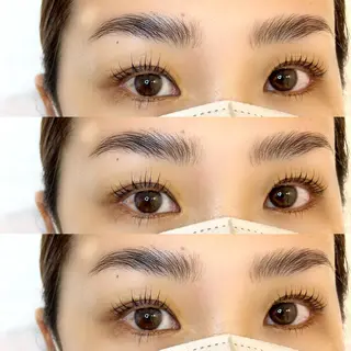 マツエク・マツパ アイブロウ marbles 安田 未優のマツエク・マツパデザイン