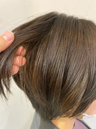 ショート カラー ヘアアレンジ ✨️ボブカット中村 真緒✨️のヘアスタイル