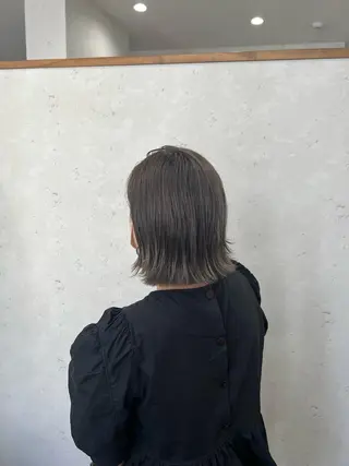 ミディアム カラー ナチュラルカラー 錦糸町【三橋衿奈】のヘアスタイル