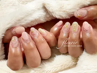 ネイル フルリール 【プライベートサロンのネイルデザイン