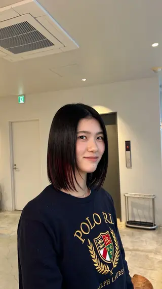 ショート ヒグチ マユのヘアスタイル