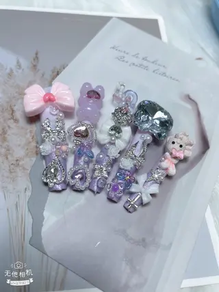 ネイル MoMoA Nail ネイル長さ出し専門店のネイルデザイン