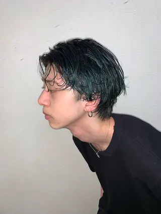 カラー メンズ [渋谷美容師] 玲弥のヘアスタイル