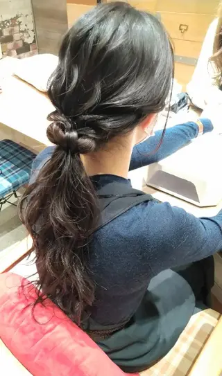 ヘアアレンジ 狩野 歩のヘアスタイル