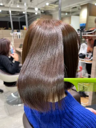 ミディアム 店長／髪質改善 田中優太のヘアスタイル