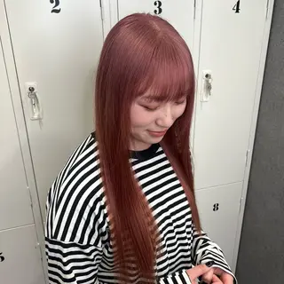 ロング カラー ショート/ウルフ カットモデル募集のヘアスタイル