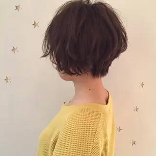 ショート 市川 千夏のヘアスタイル