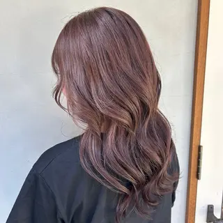 ロング カラー ‎🤍江坂 ハヤシアヤナ‎🤍のヘアスタイル
