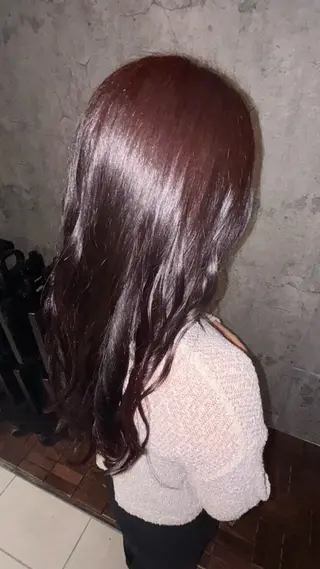 カラー 柴垣 万希のヘアスタイル