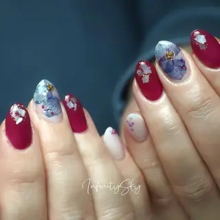 ネイル infinity skyのネイルデザイン