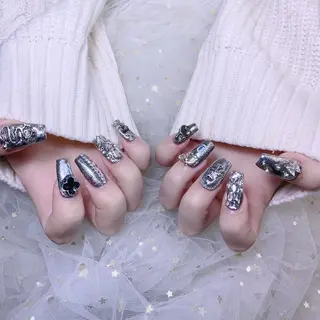 セミロング CI CI nailのネイルデザイン