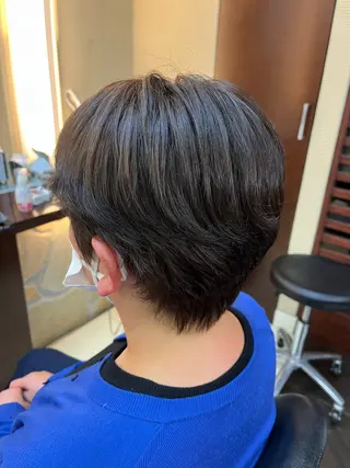 ショート カラー 野田 琉佳のヘアスタイル