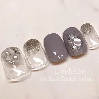 ミディアム .. momoko🕊のネイルデザイン