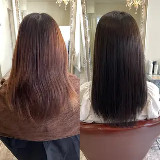 セミロング 【髪質改善】 Wakanaのヘアスタイル