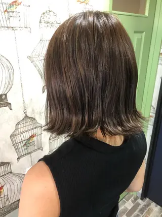 ミディアム カラー Hair's RooMのヘアスタイル