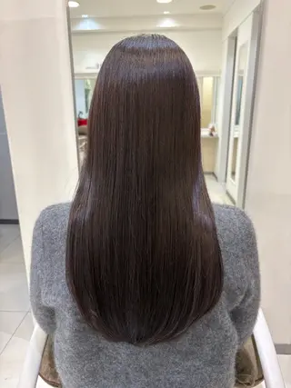 ロング カラー 久保山 ことのヘアスタイル