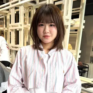 ミディアム ショート職人 美容師【KENTA】のヘアスタイル