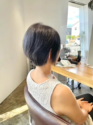 ショート Answer by charme 宇都宮店 【アンサー】所属・新井啓介 宇都宮美容師のヘアスタイル