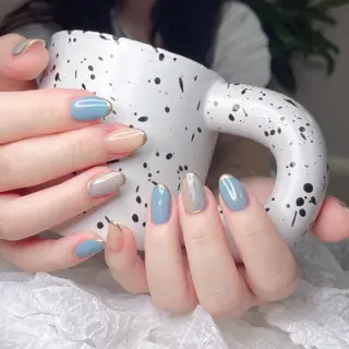 ネイル M🌷nail 長さだし専門店のネイルデザイン