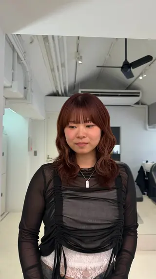 ミディアム カラー naturalカラー / Rukaのヘアスタイル