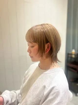 ショート calm by Re:berta所属・ショート✂︎ボブ/ /小駒杏花のヘアスタイル