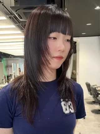 ロング 韓国レイヤー🇰🇷 🤍🎀honokaのヘアスタイル