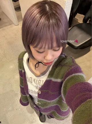 ミディアム 🎀RAMU🎀 暖色カラー/透明感のヘアスタイル