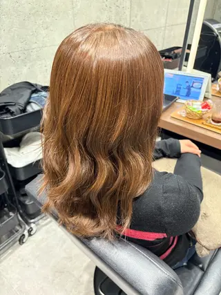 セミロング カラー カラー/茅ヶ崎/ スパ/Soraのヘアスタイル