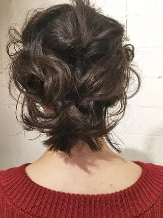 ミディアム yuki watanabeのヘアスタイル