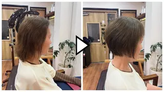 カラー safe beau所属・渡邉 佑典のヘアスタイル