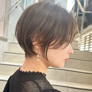 ショート レイヤー❣️縮毛矯 川村利幸のヘアスタイル