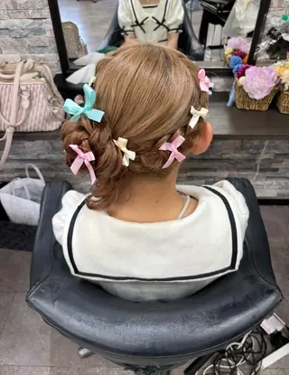ヘアアレンジ ロング shizuka 👸ヘアセット✨のヘアスタイル