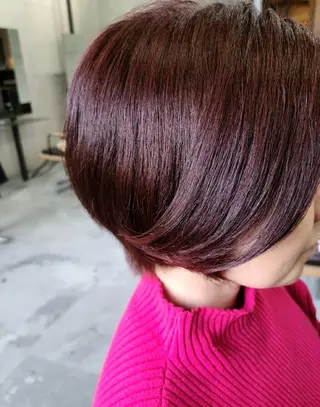 ショート カラー terra✂️川嶋 大輔のヘアスタイル