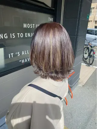 カラー 中富 🍪みなのヘアスタイル