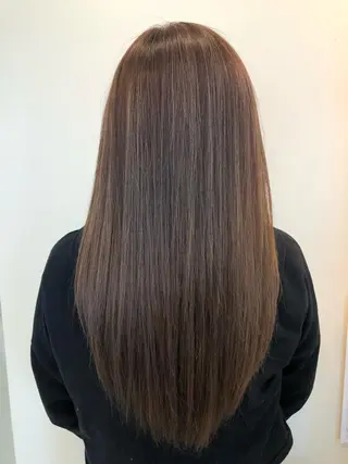 ロング 鶴﨑 美優亜のヘアスタイル