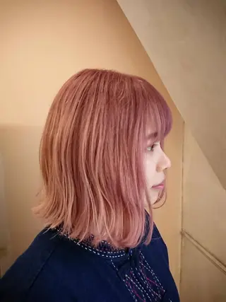 ショート カラー 艶髪✨ブリーチ職人 yasuのヘアスタイル