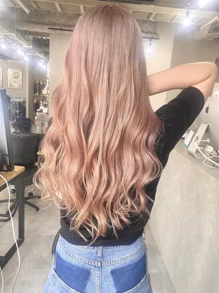 ロング ヘアアレンジ パーマ カラー 💎lino _by _ACNE💎 🧸のヘアスタイル